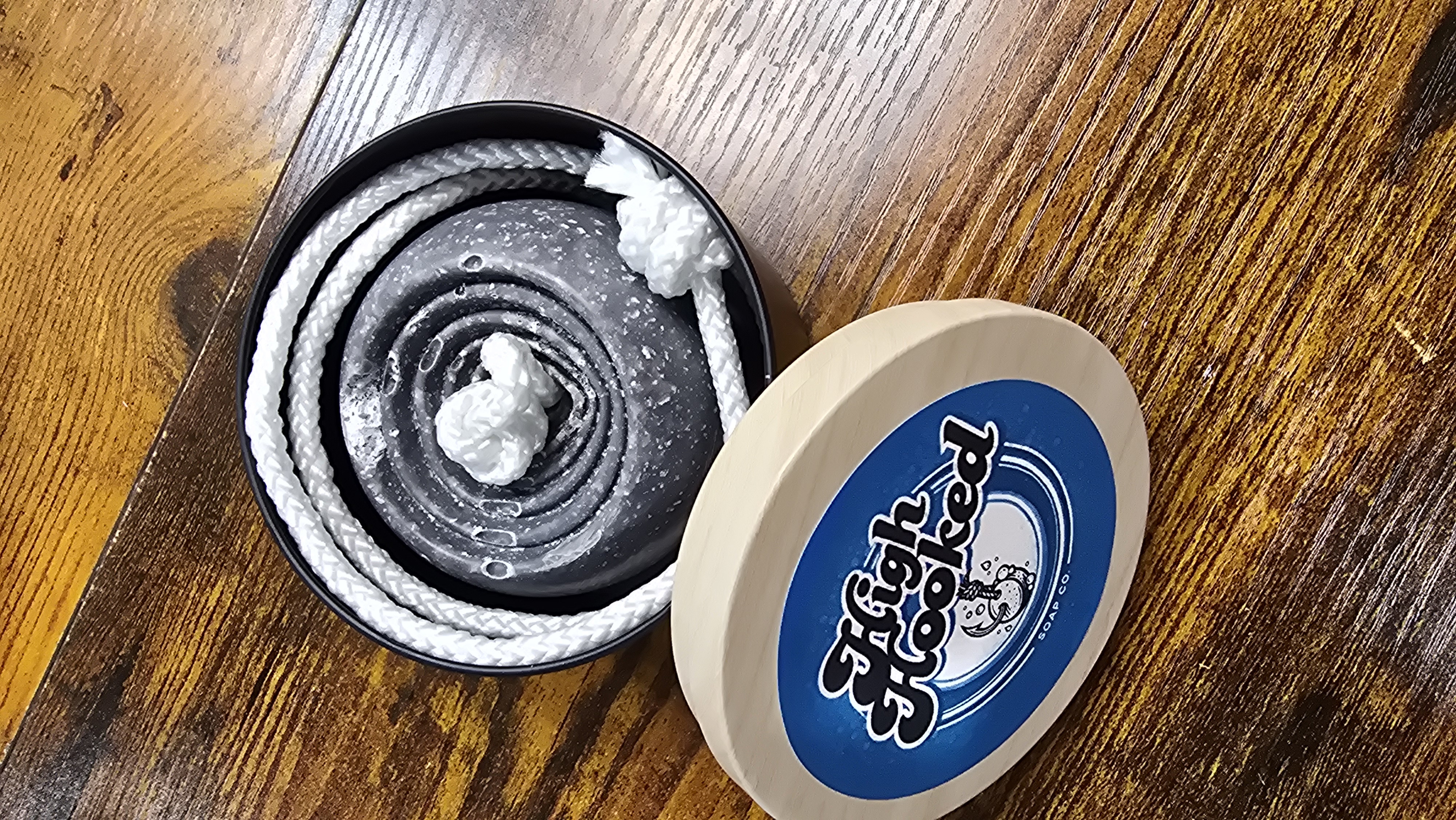 High Hooked Soap with Rope